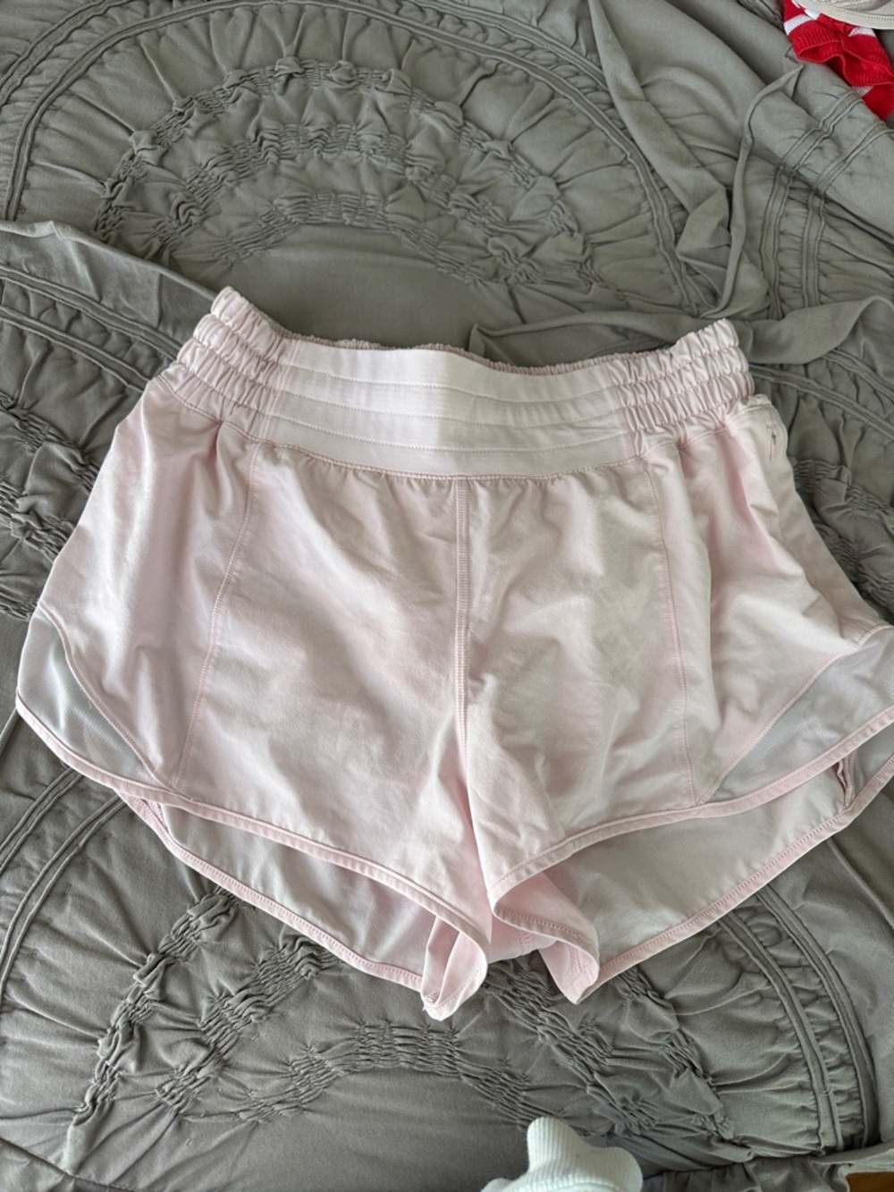 lululemon athletica Light Pink Running Shorts